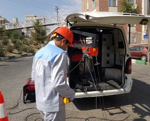 کارکرد ربات ویدئومتری- شرکت آب برهان